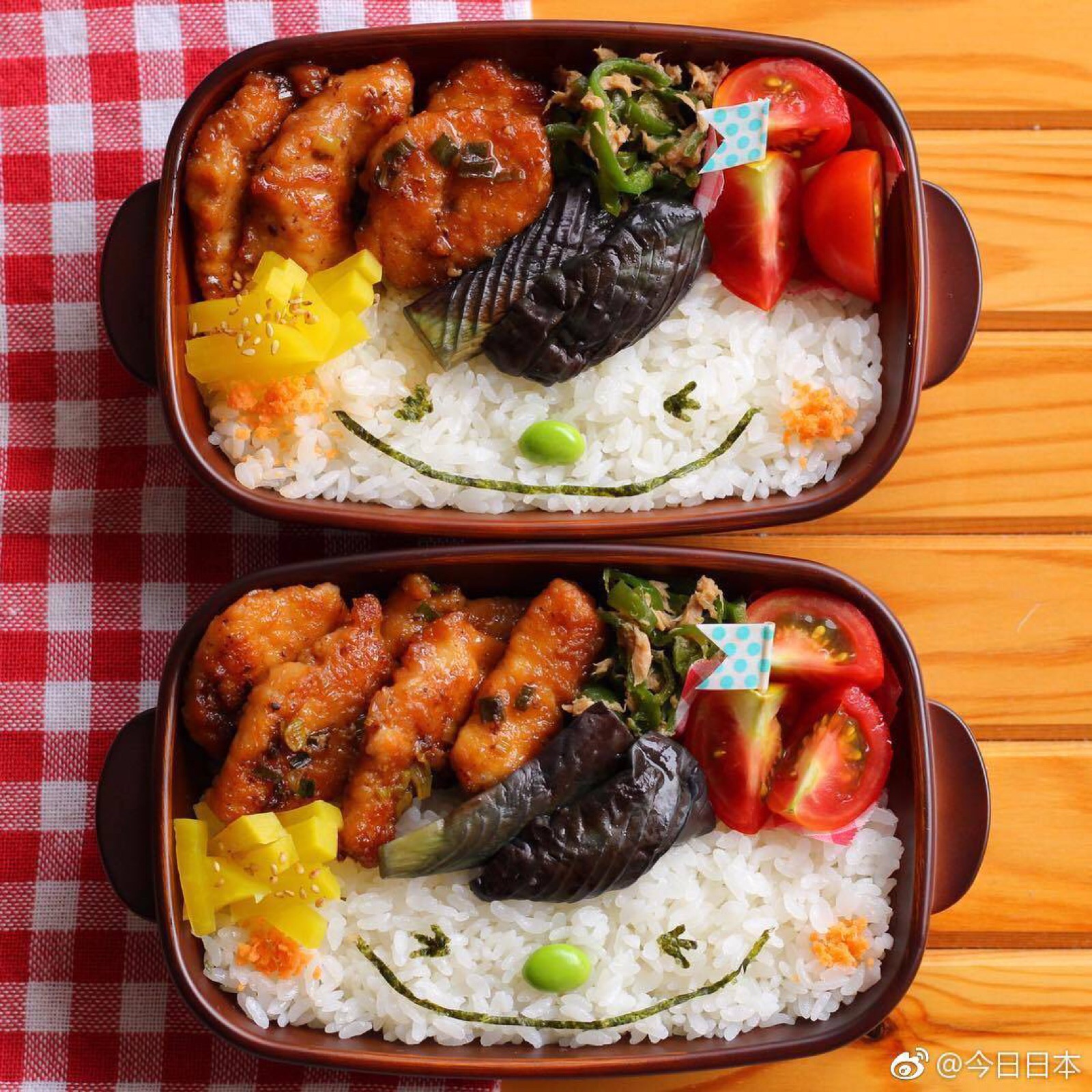 日本主妇的笑脸便当,每天打开这样的便当,…-堆糖,美好生活研究所