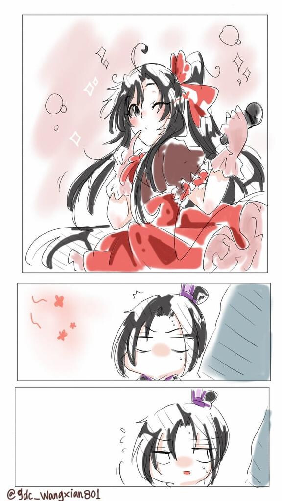 画师id gdc_wangxian801 江澄江晚吟,魏无羡魏婴蓝忘机蓝湛含光君