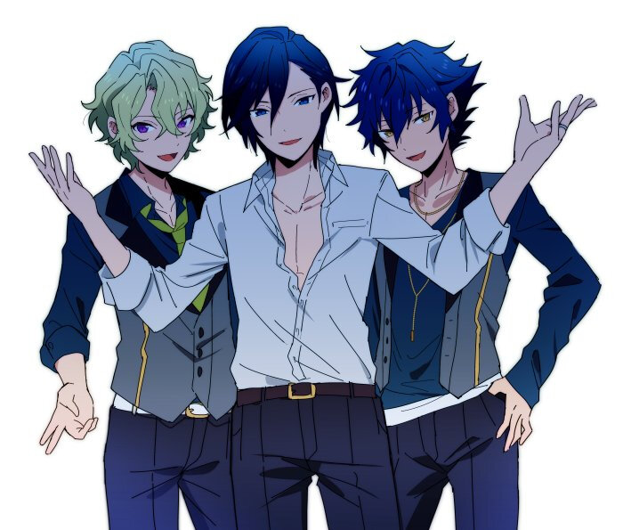 「あんスタ」冰鹰诚矢 巴日和 涟ジュン lilith