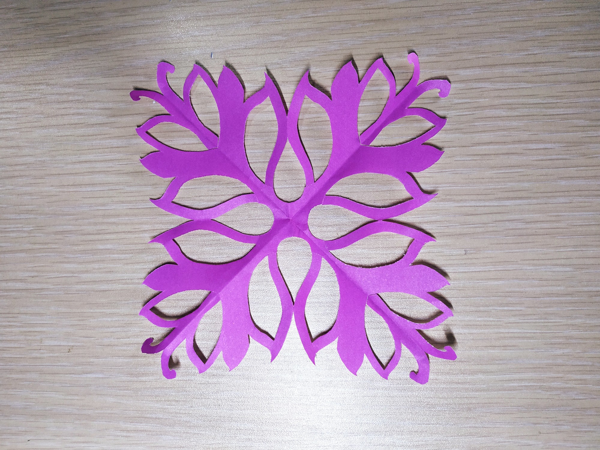 赵洪州制作的儿童剪纸图片步骤 儿童窗花团花剪纸折法画法教程╭★肉丁网