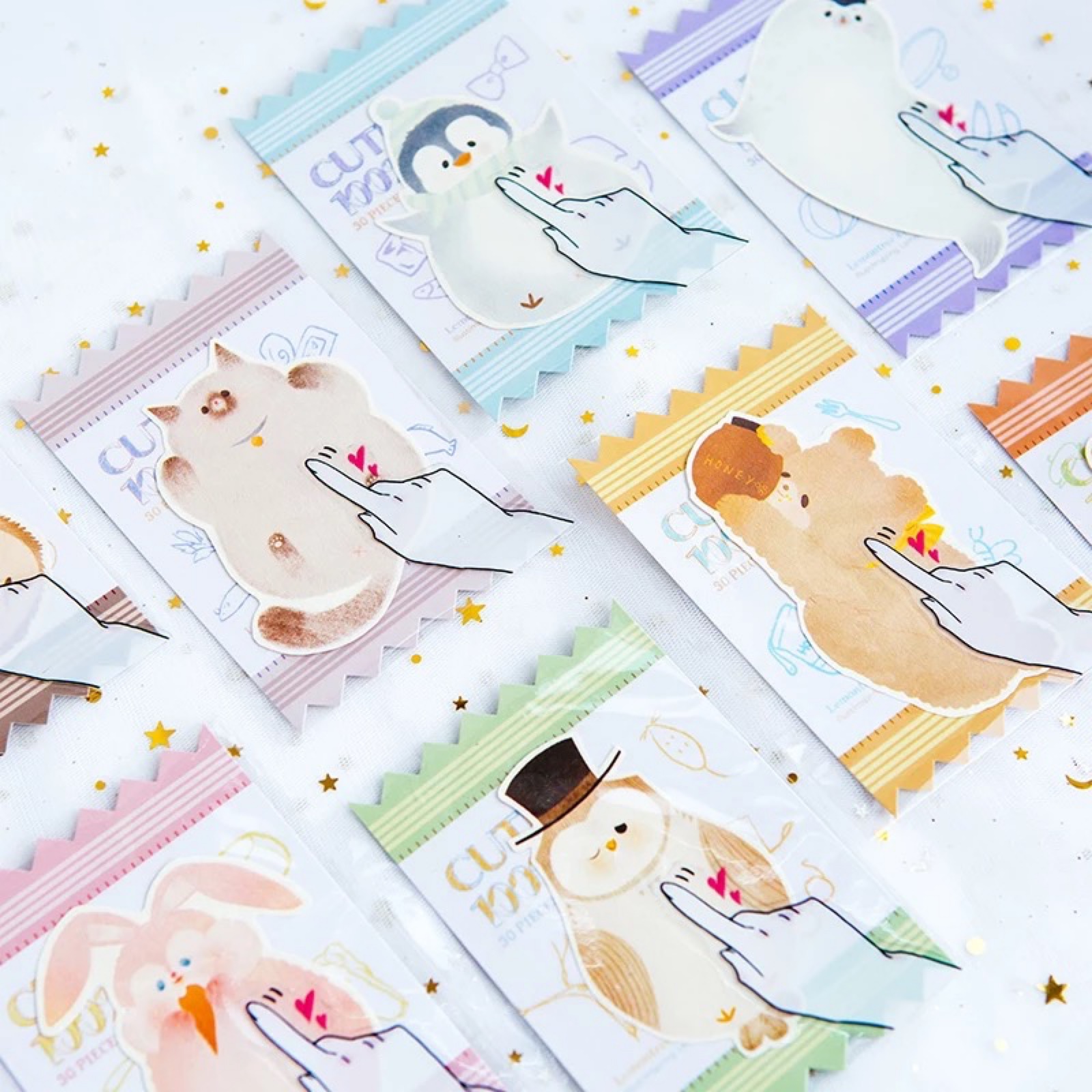 可爱的便利贴们