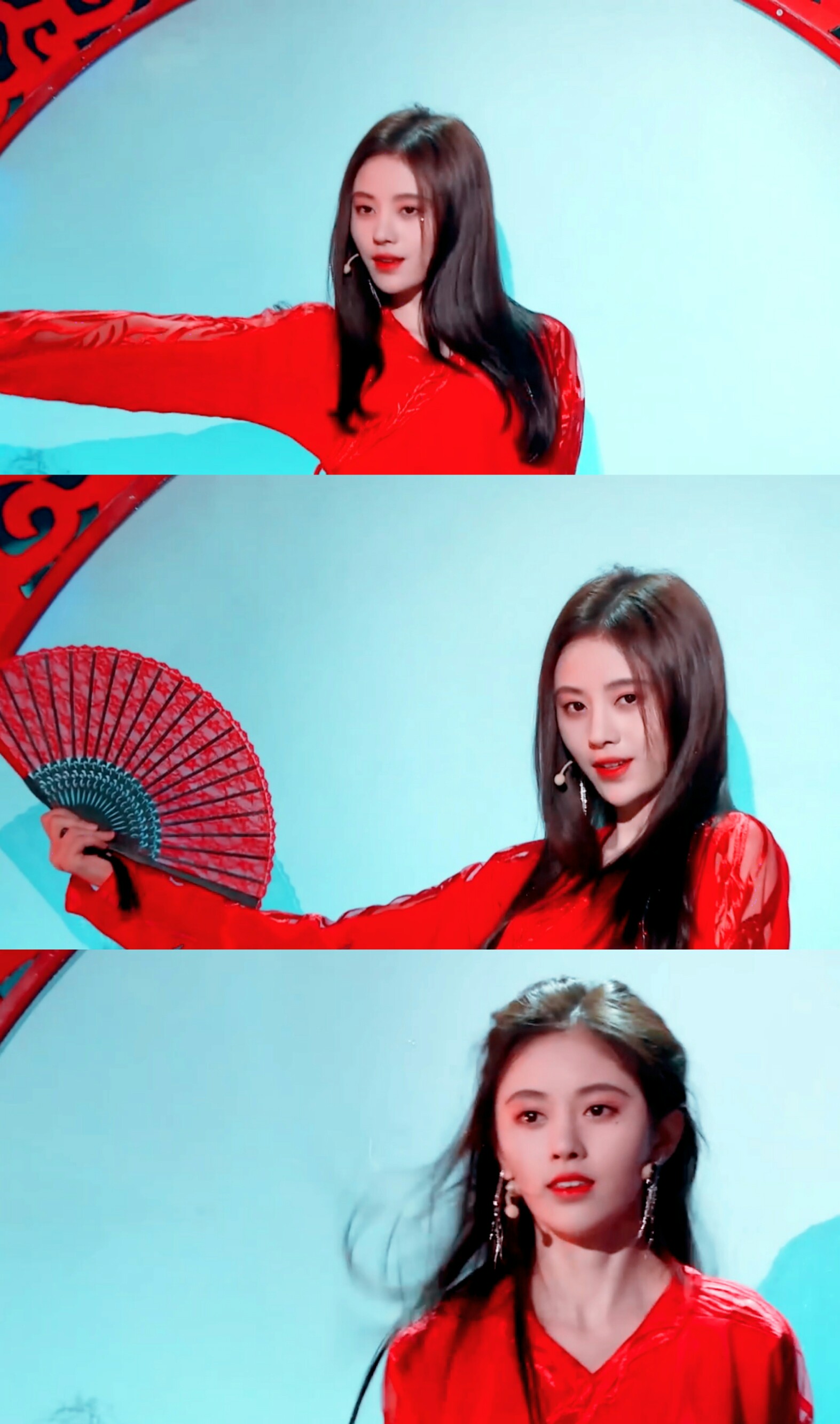 盛世美颜鞠婧祎国风美少年 cr微博