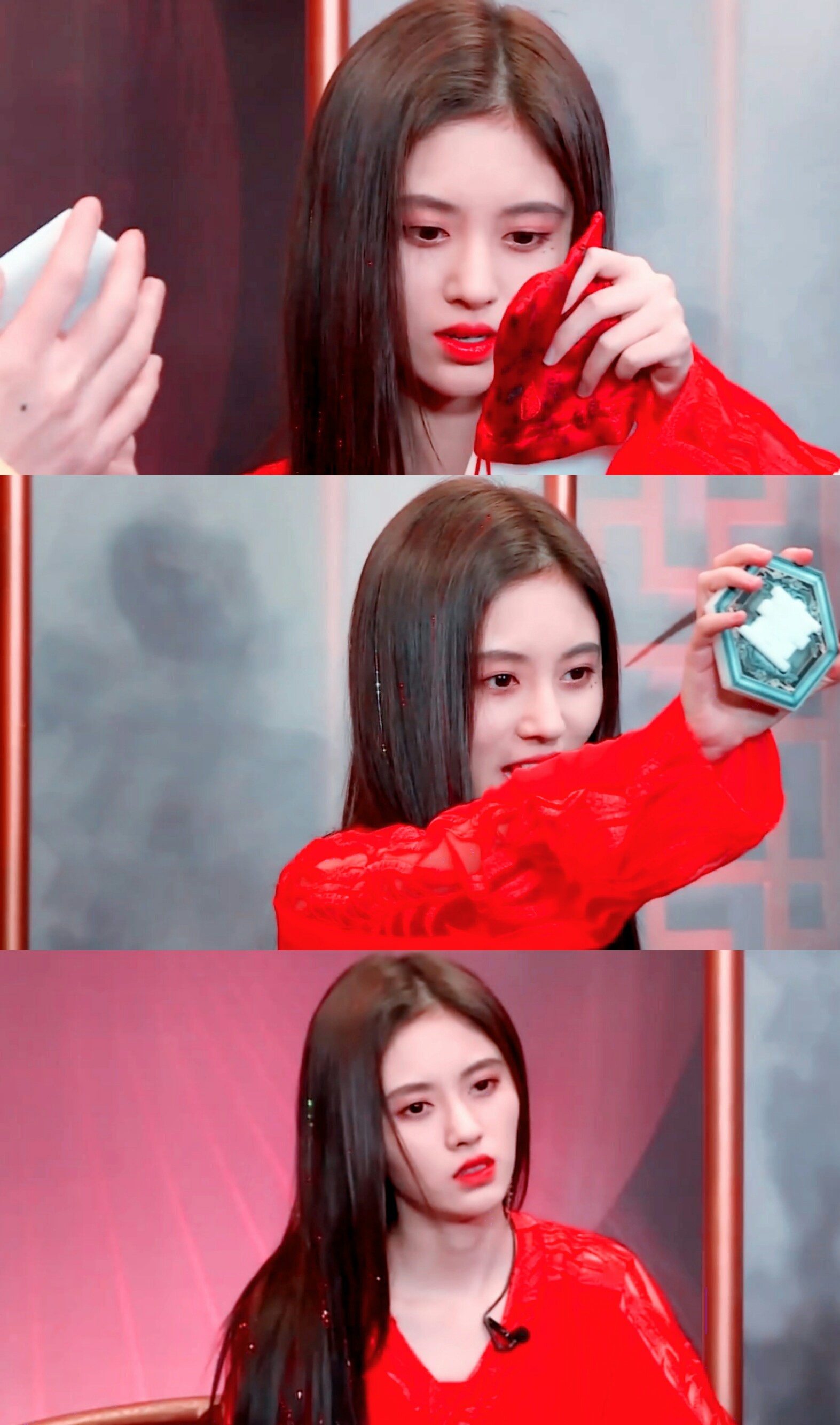 盛世美颜鞠婧祎国风美少年 cr微博