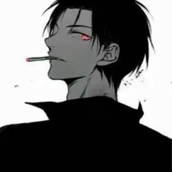 漫画 帅气 高清 模糊 男生 男头 酷拽 画师 壁纸 背景 动漫 清新 黑白
