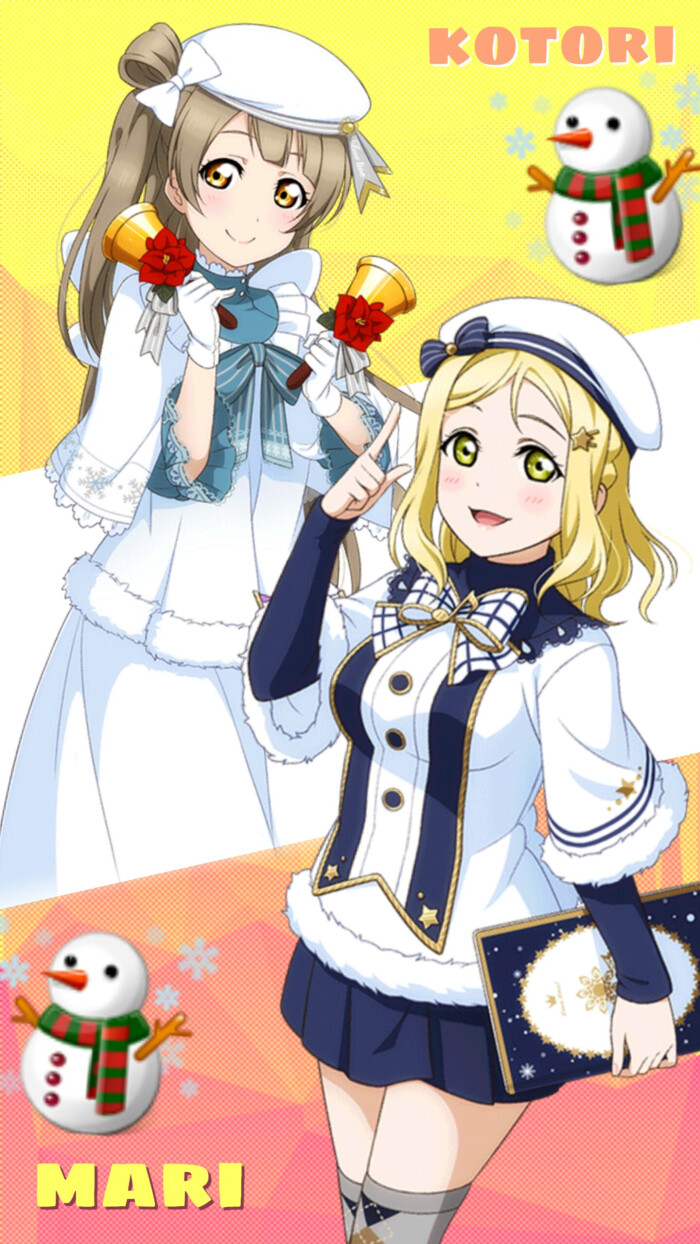 lovelive 南小鸟 小原鞠莉 壁纸