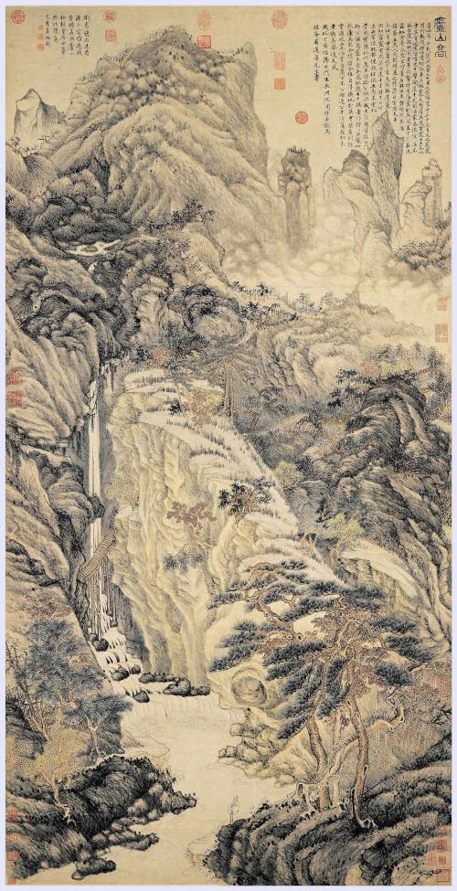 中国明代著名画家沈周作品欣赏