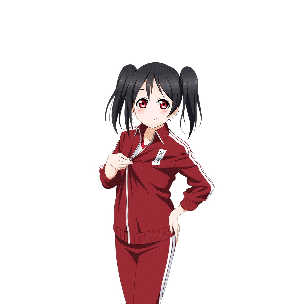 二次元 动漫 运动服 偶像 少女 官方图片 卡牌立绘 抠图 lovelive!