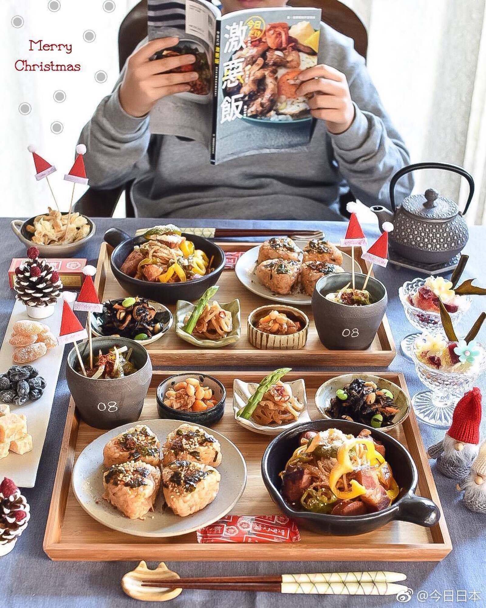 日本这一家每天晚上都吃的这么丰盛,吃货真的羡慕不已(ins:fu0821)