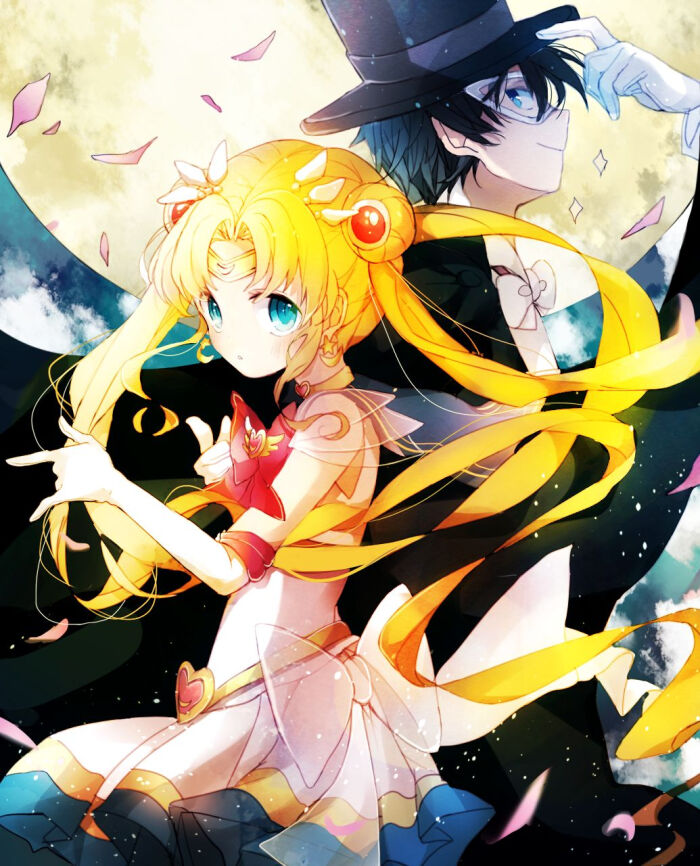 美少女战士 セーラームーン[月野兔/地场卫{礼服幪面侠]