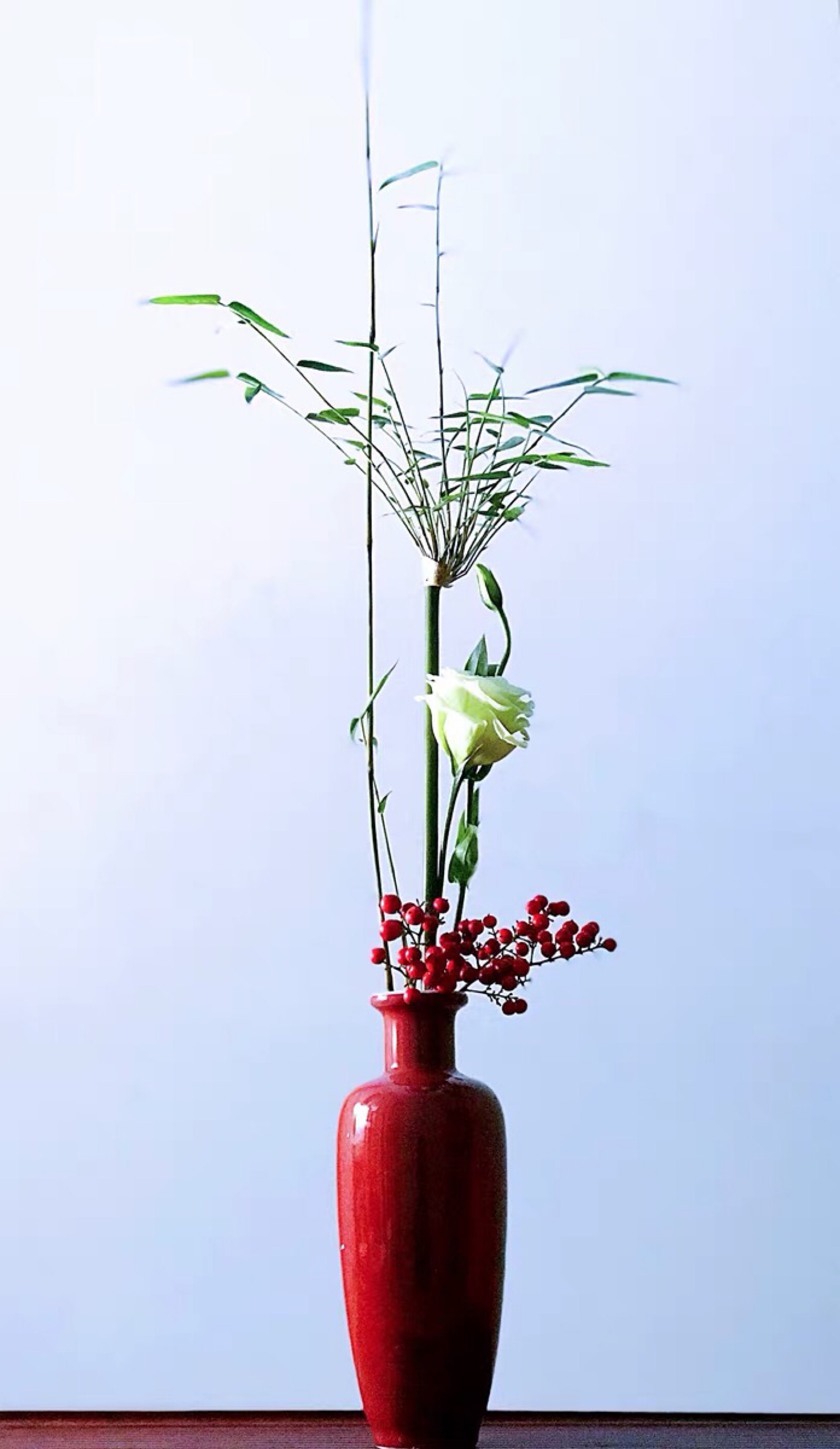 中式瓶花