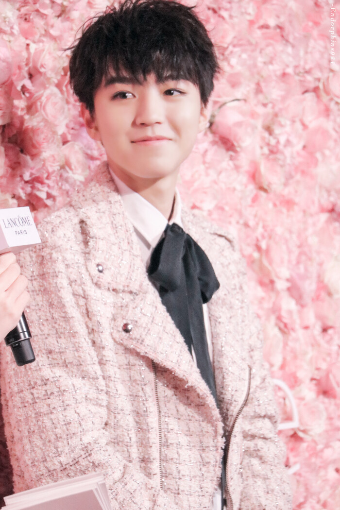 王俊凯×2019.01.12 兰蔻全新美丽人生香水派对×cr:logo