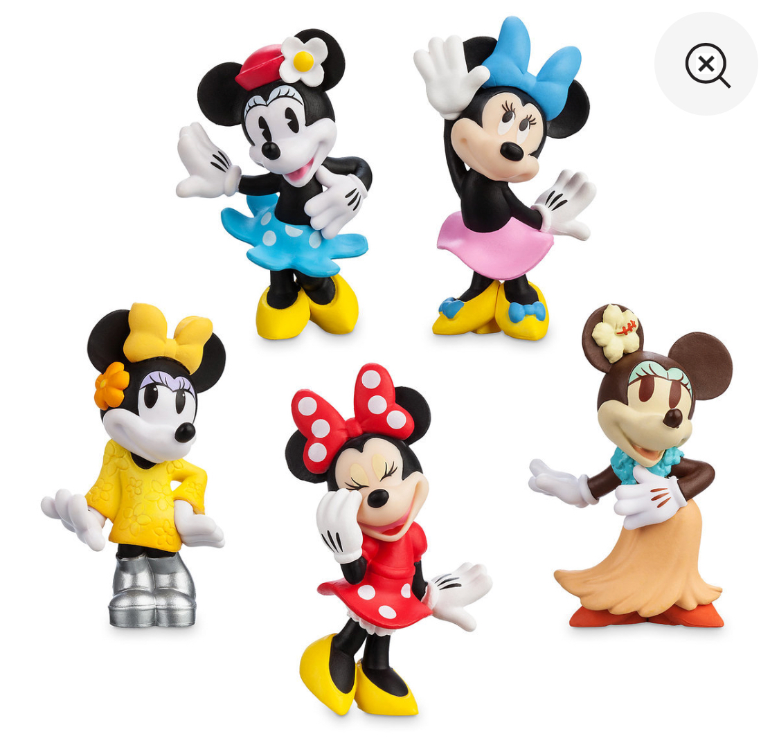 代购【disney美国代购】minnie mouse树脂人偶可做办家家玩具蛋糕装饰