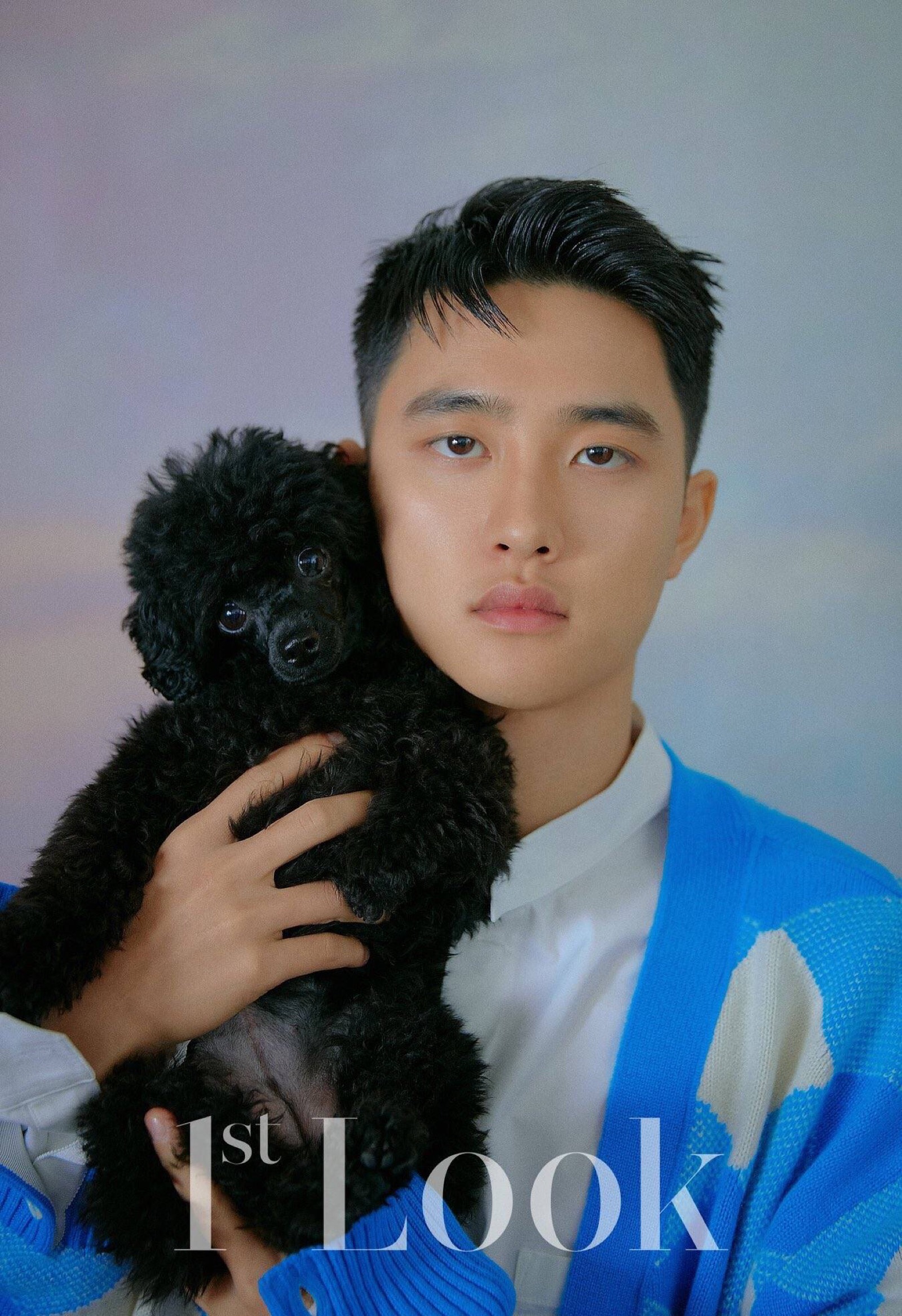 每天都爱都暻秀——2019.1.19 和墨水拍画报的嘟嘟