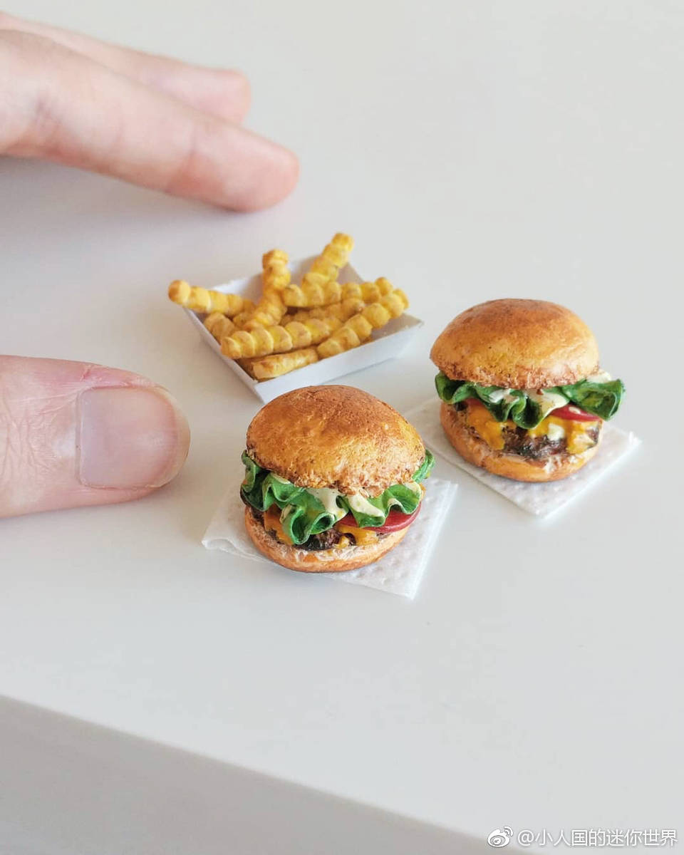 微缩 食玩更多超迷你食玩关注右下角水印处微博@ (看着都要流口水了