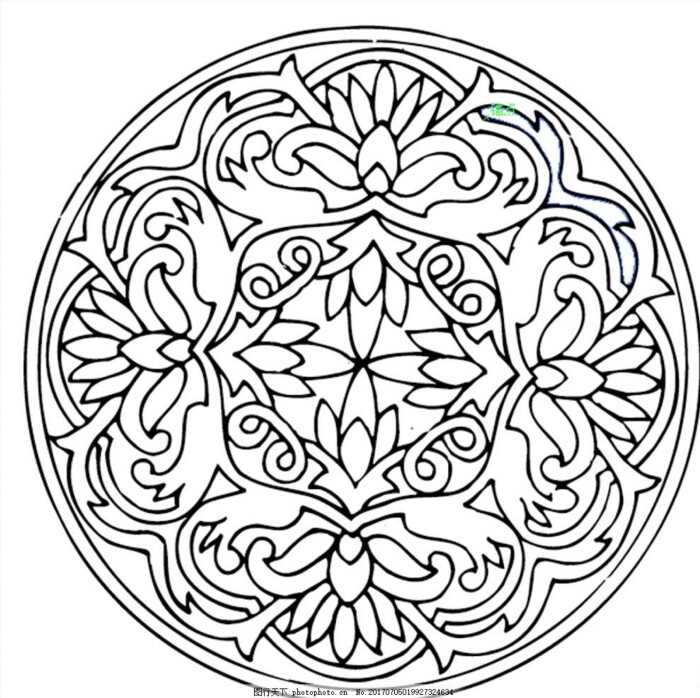 宝相花 图源见水印