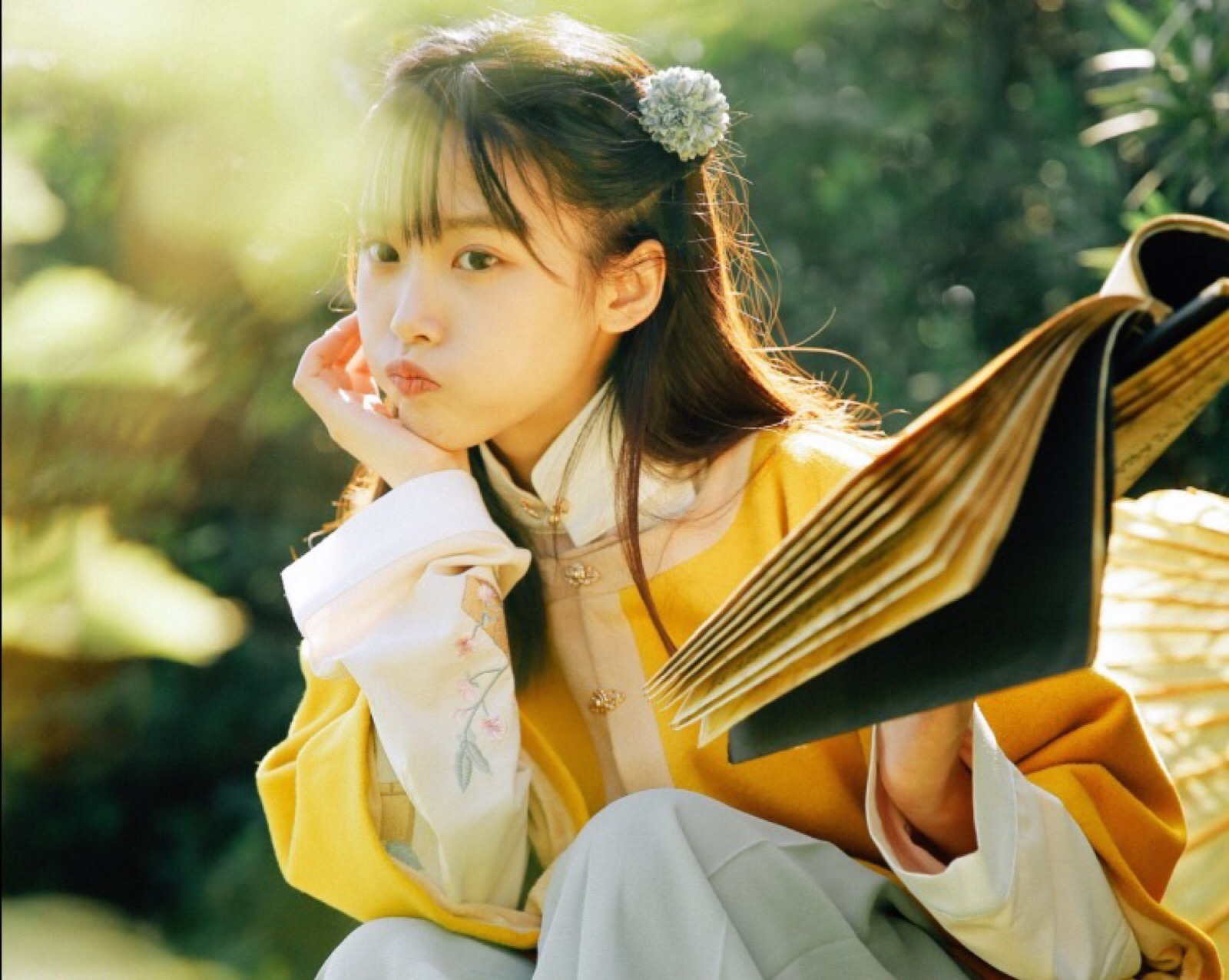 小起,半藏森林,汉服,汉元素