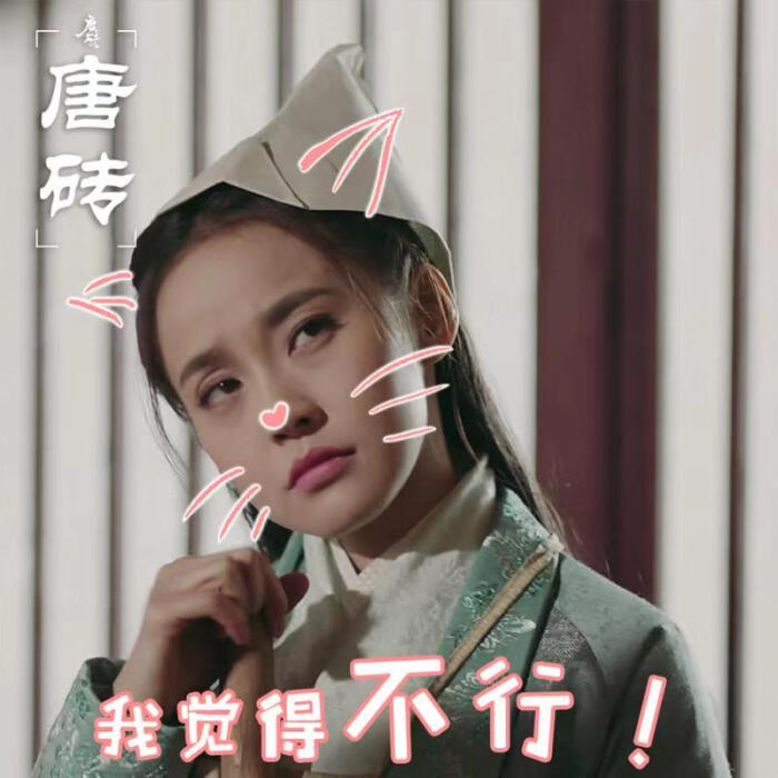 《唐砖》张佳宁,王天辰 表情包
