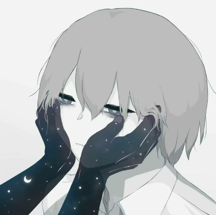 日推画师アボガド6绘制的一组致郁系作品.