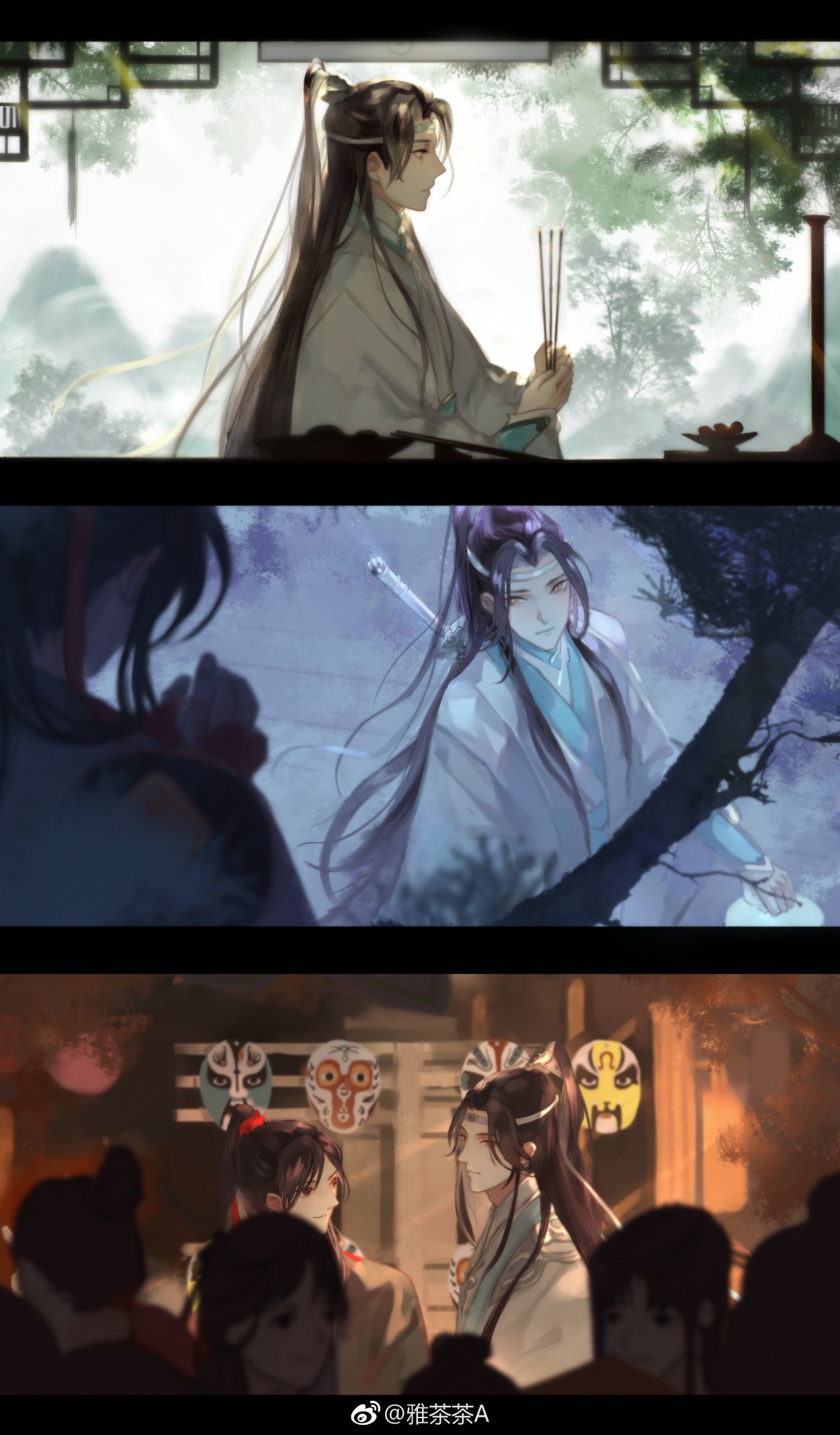 魏无羡,蓝忘机