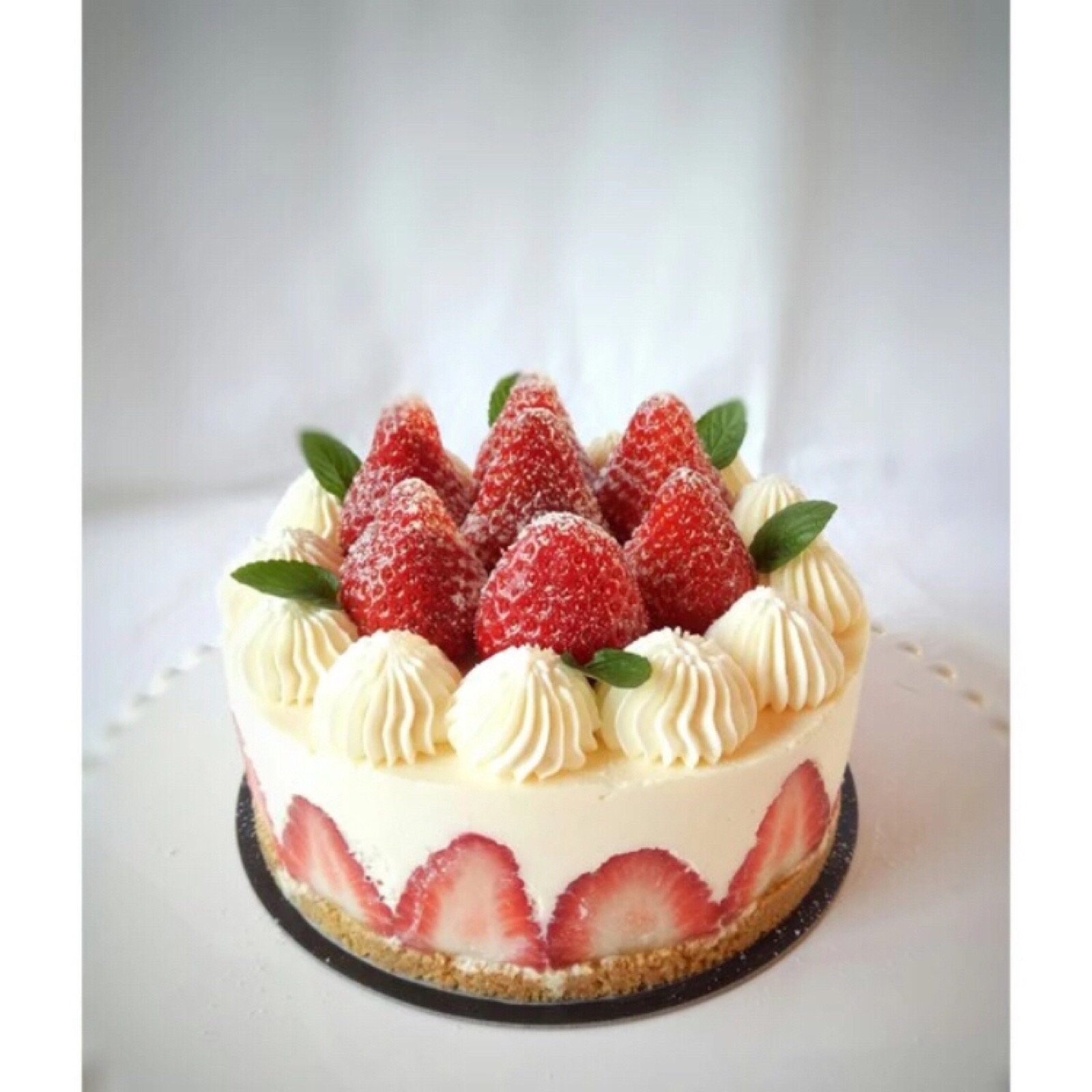草莓芝士奶油蛋糕6寸