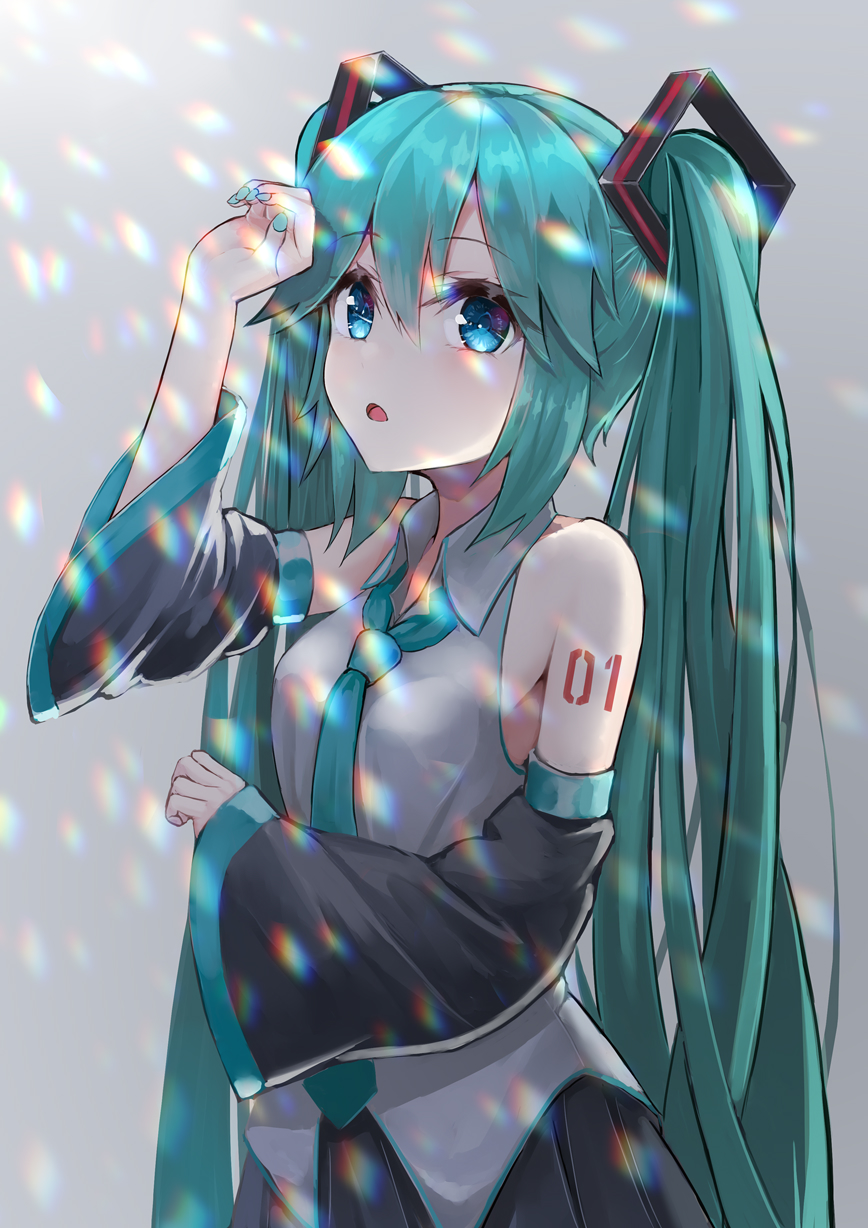 vocaloid 初音未来 绘师:弱(p id=2765405) 本作品id=73017599