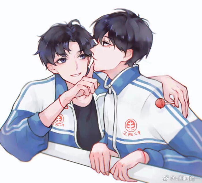 东楼贺朝,西楼谢俞.