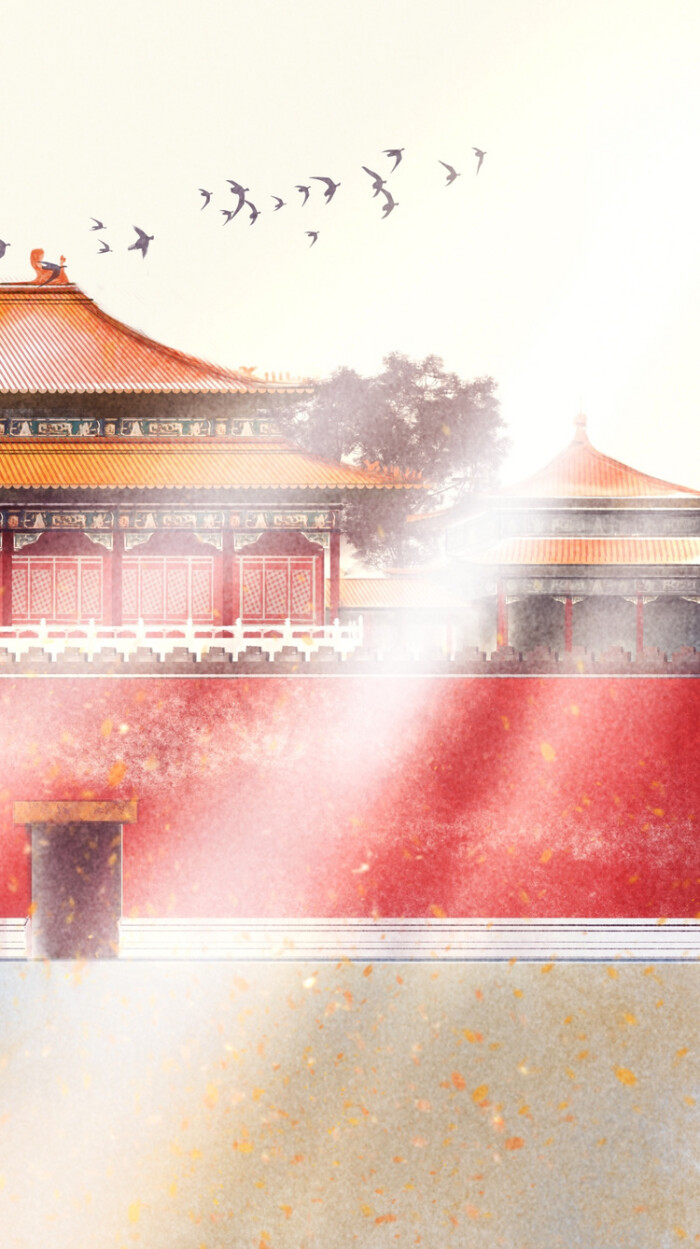古风美景〕故宫 银杏 作者:莘萝