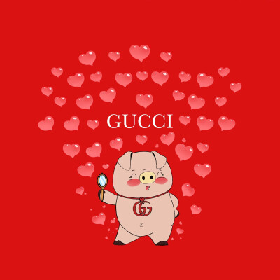 2019年gucci猪年最新壁纸
