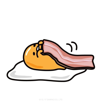 蛋黄君 懒蛋蛋 手帐素材 插画 手绘 彩绘 板绘 动漫 头像 壁纸 背景