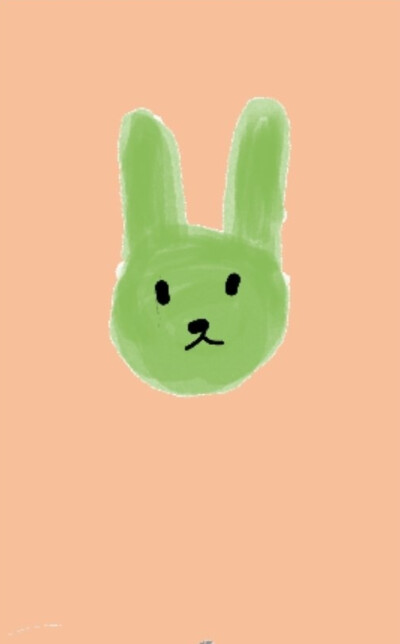 顾淼的绿色的兔子图片图片