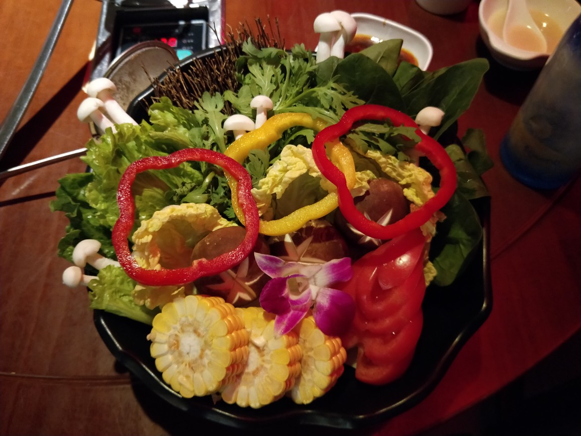 火锅蔬菜拼盘