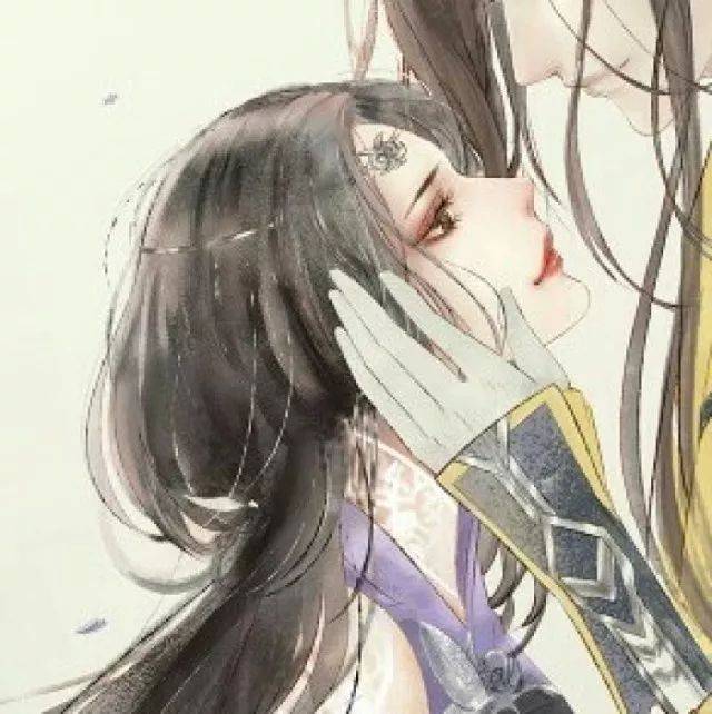 我们在一起吧古风头像,情侣头像