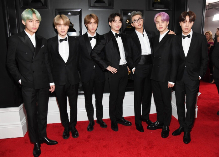 bts 格莱美 防弹少年团 grammy.