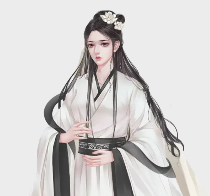 犹记当初,你回眸莞尔,一笑倾城百日香.【古风立绘】