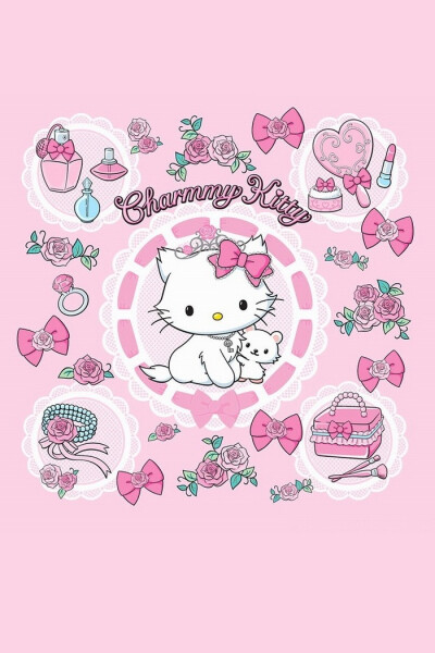 凯蒂猫壁纸抱图留言