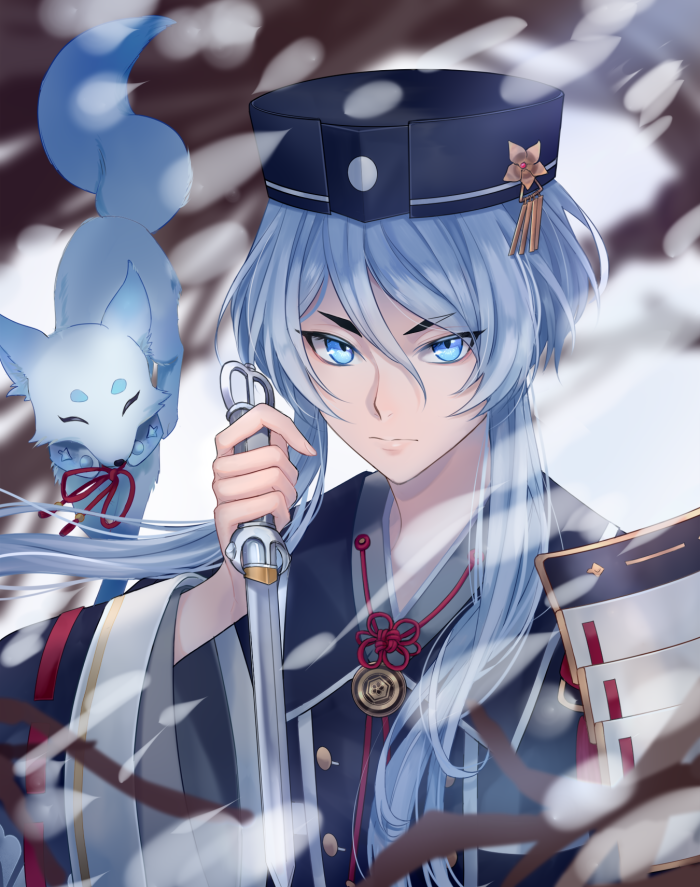 刀剑乱舞 白山吉光 绘师:枣(p id=6036934) 本作品id=73366857
