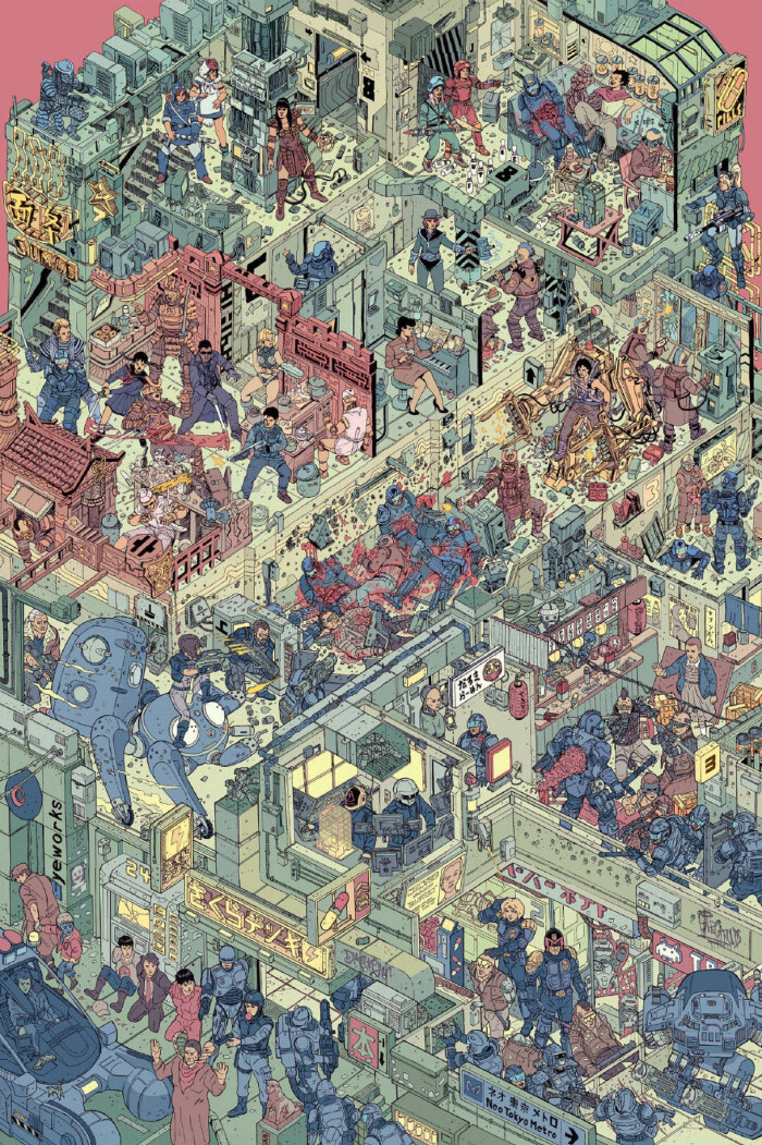 西班牙插画艺术家 josan gonzalez