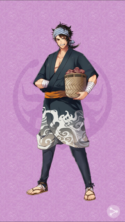 陆奥守吉行立绘#刀剑乱舞