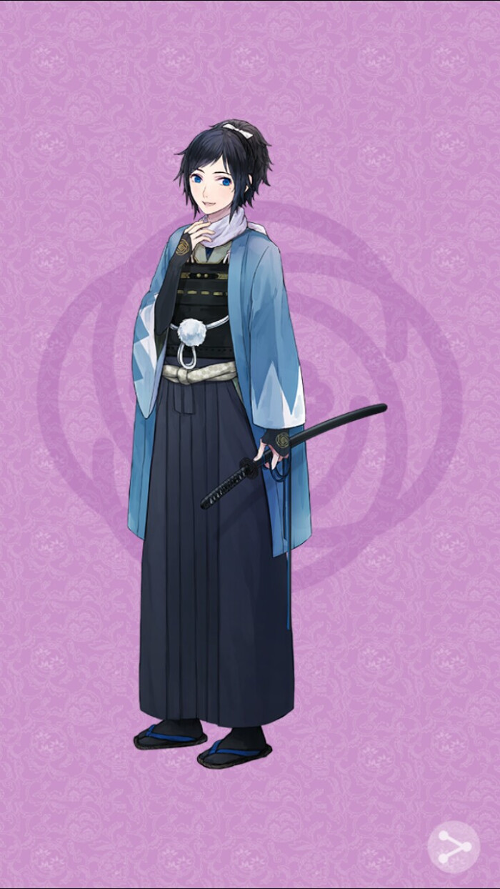 大和守安定立绘#刀剑乱舞