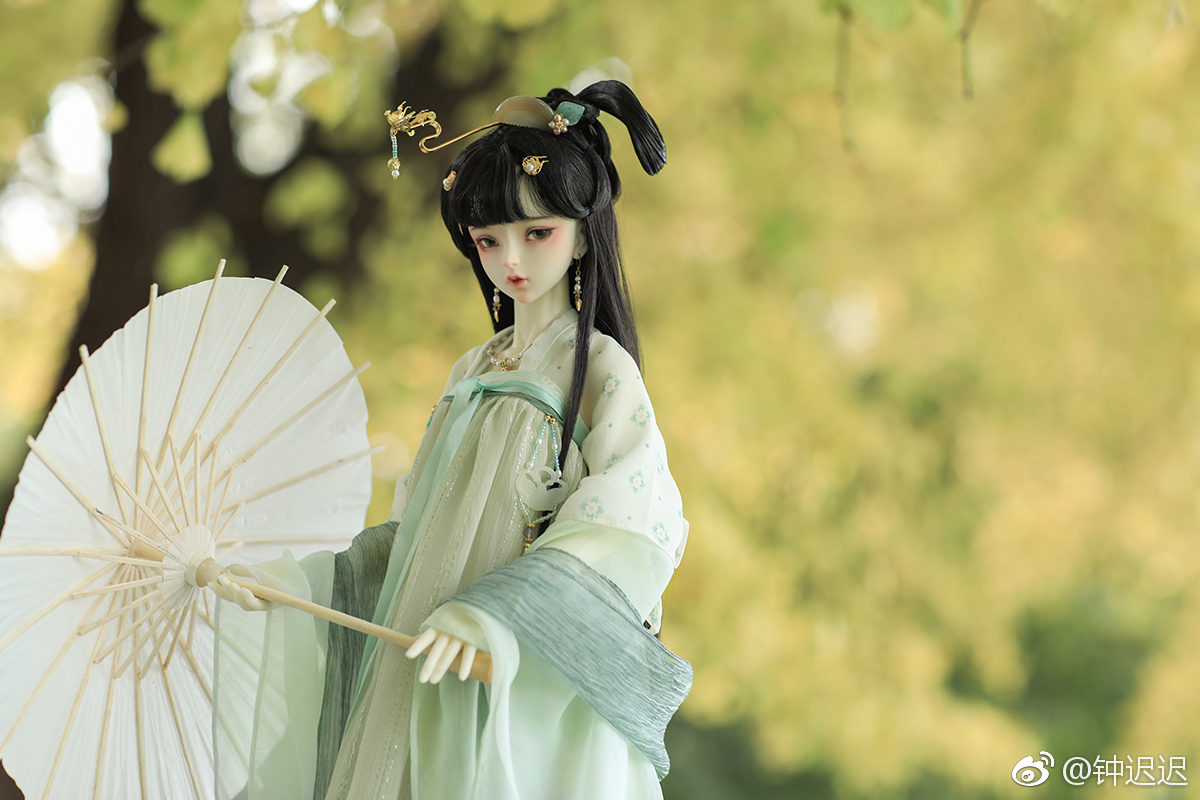 古风美人 sd娃娃 bjd 玩具 人偶 壁纸 萌物