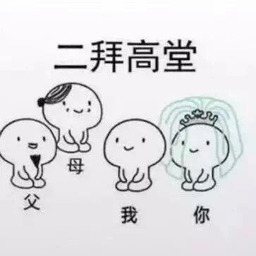 和对象说我们结婚吧#结婚表情包丨一拜天地,二拜高堂