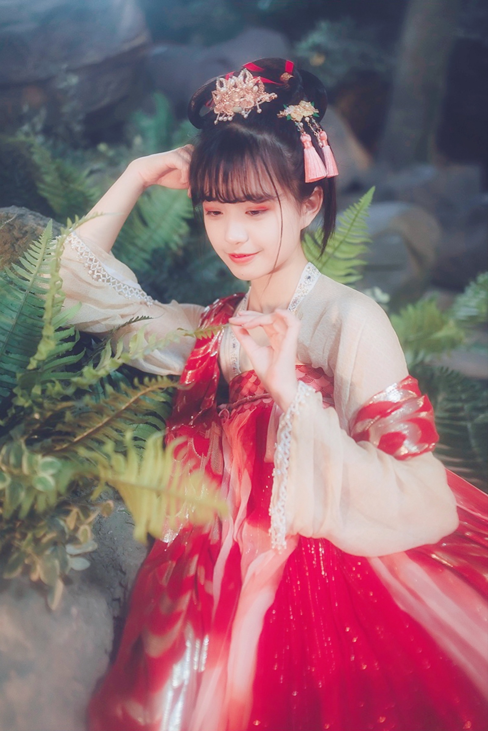 野洵 真人古风女喜收藏 禁二传红尘初妆 山河无疆.