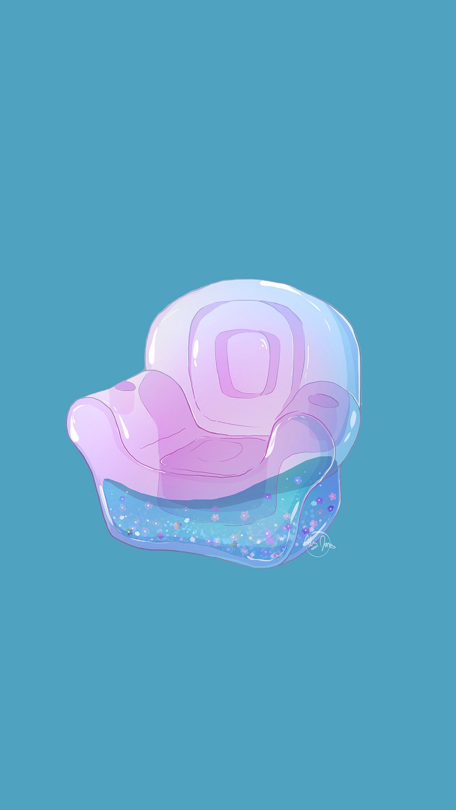 插画师:aly jones 卡其果冻系列