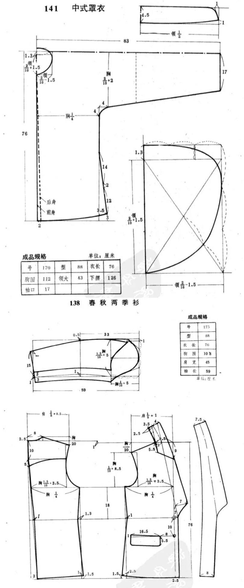 男士内衣上衣裁剪方法图片