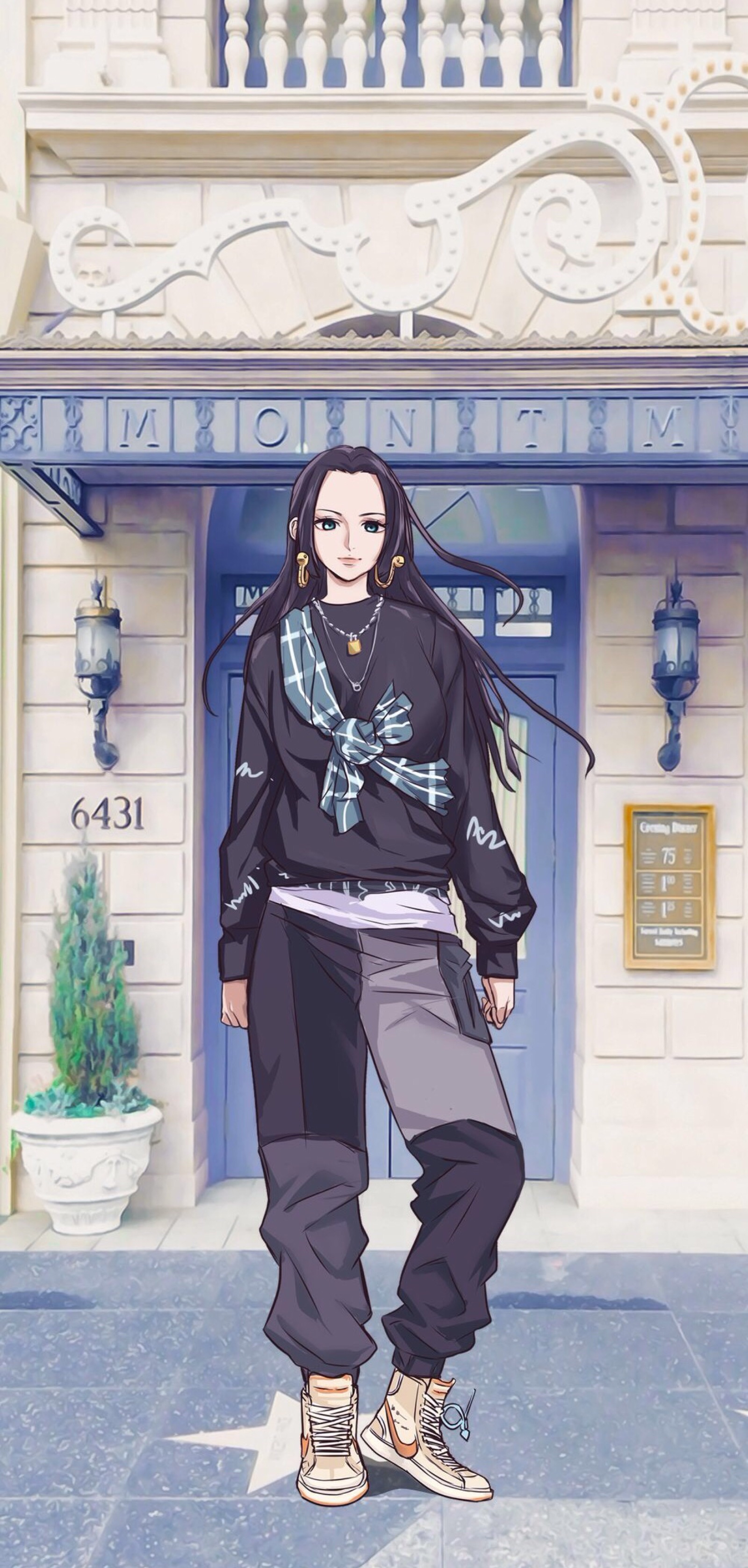 女帝.海贼王手机壁纸