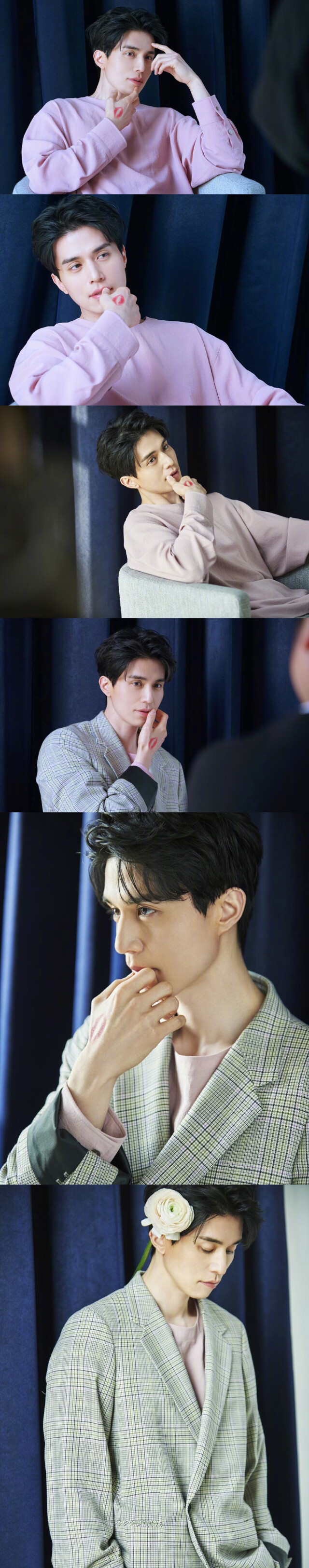 valentine" | 冻龄男神李栋旭可爱的拍摄花絮照,搞怪帅气,少年感满满!