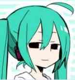 表情◎初音萌情侣小头像表情包的萌图片