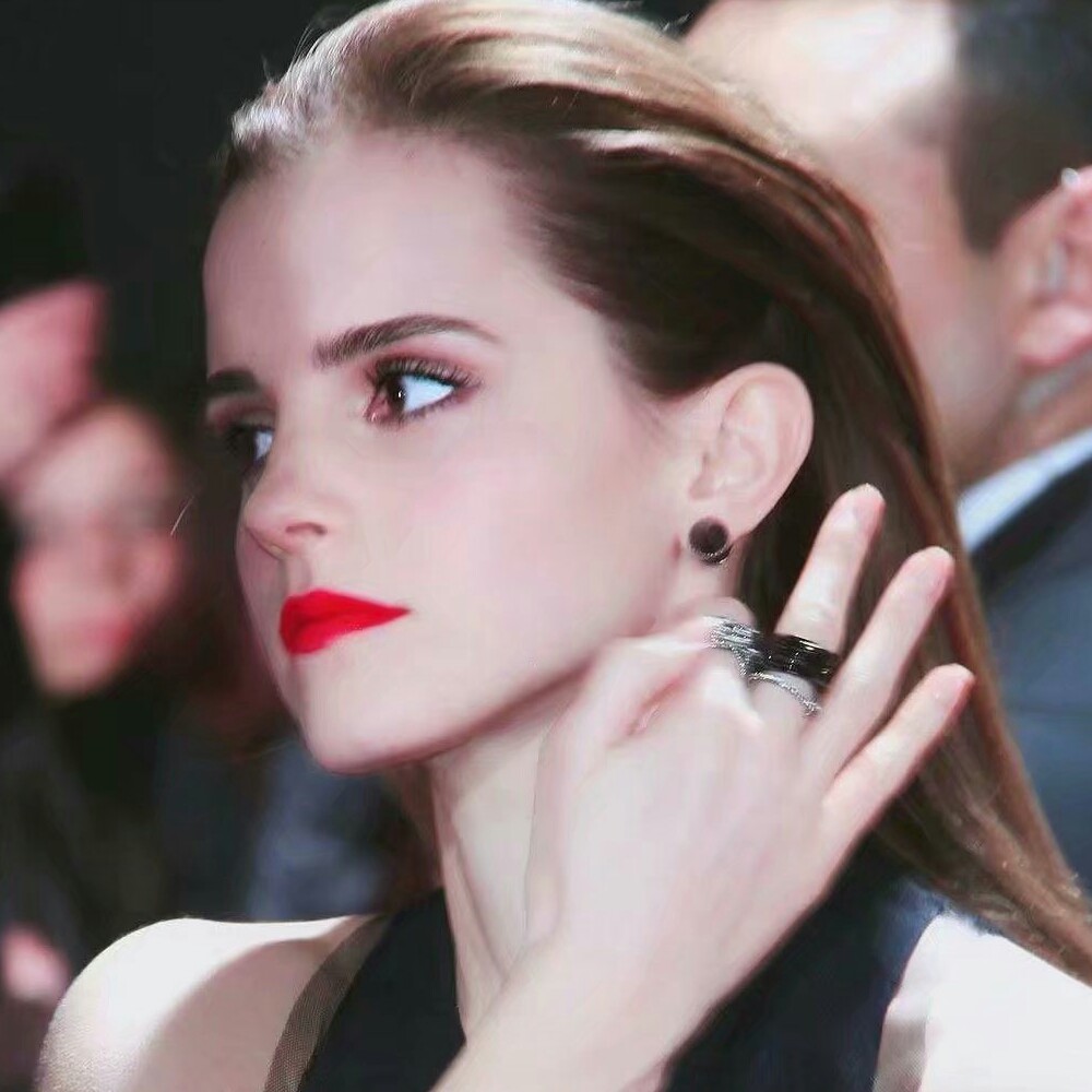 emmawatson头像,emmawatson侧脸 emma watson 二转注明