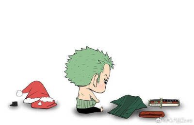 海贼王onepiece 索隆 漫画版 高清手机壁纸 动漫 q版套图 白底简约
