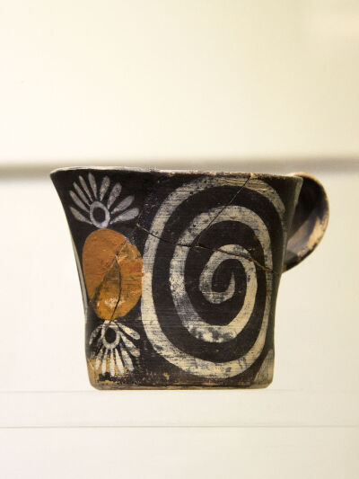 kamares ware, minoen period, crete 卡马雷斯彩陶,产于公元前两千年